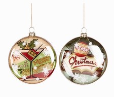 Katherine's Collection COCKTAIL TIME CHRISTMAS Ornament 22-922528 Modern RETRO