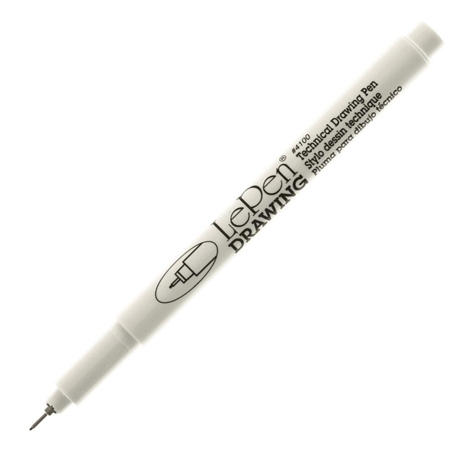 Marvy LePen Technical Drawing Marker Pen, Black