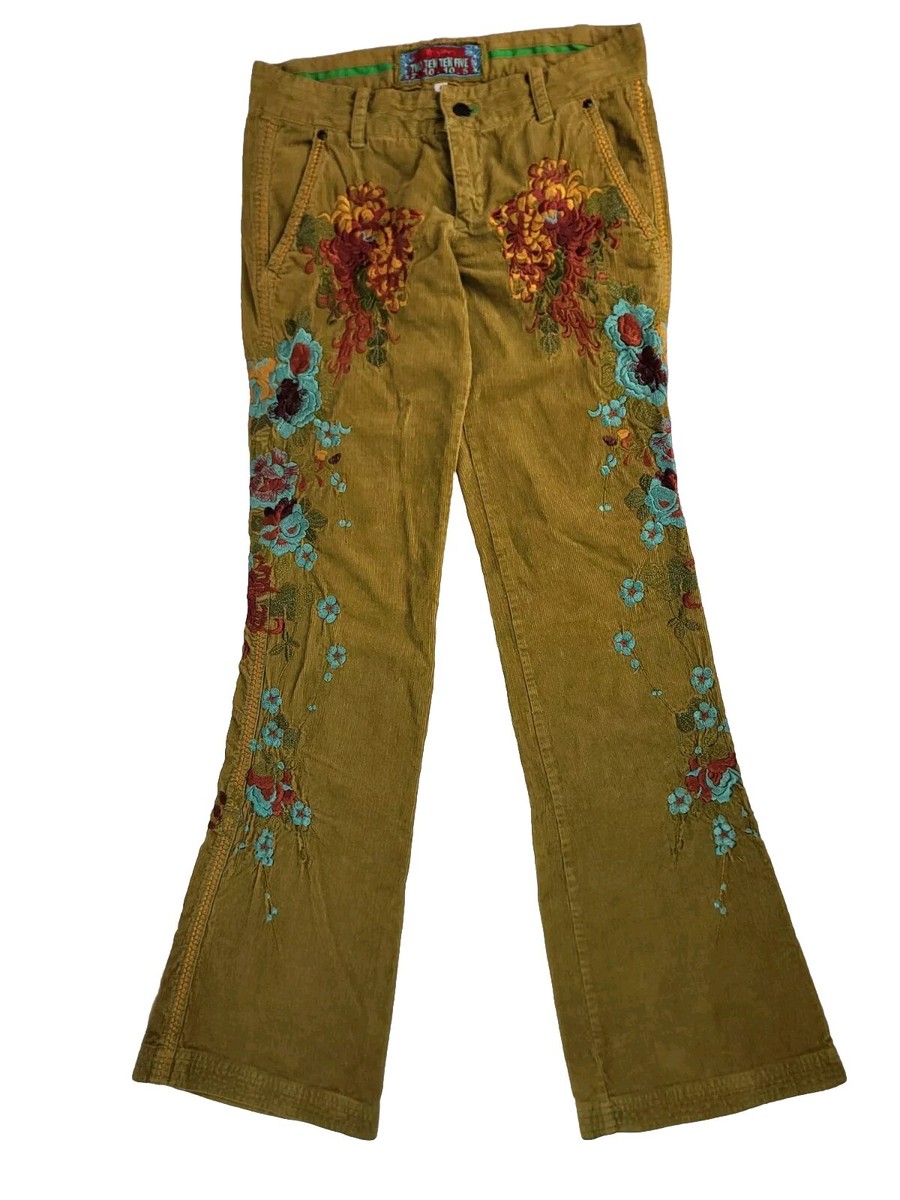 jonnlynx 未使用 embroidery pants jonnlynx EMBROIDERY PANTS – tlalli-online-store