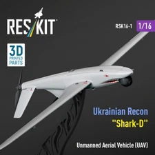 Ukrainian Recon Unmanned Aerial Vehicle (UAV) "Shark-D" 1:16 ResKit RSK16-0001
