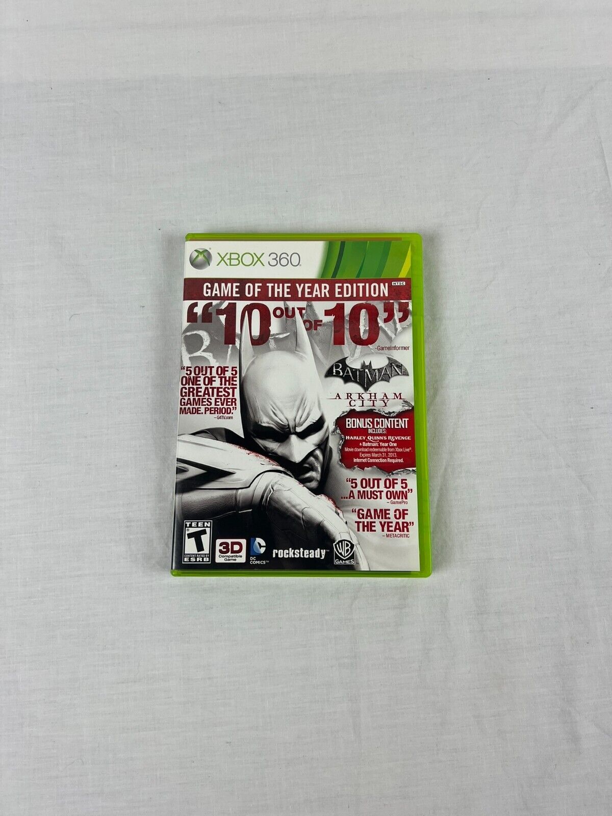 Batman: Arkham City Game of the Year Edition Xbox 360 1000276109 - Best Buy