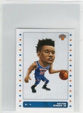 Kevin Knox  2019-20 Panini NBA Sticker #230 Big Head Cartoon Knicks
