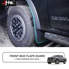 2Pc Front Wide Rally Mud Flaps Splash Guard Mudguard Ford Ranger 2023-2024