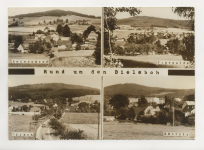 53/301 AK BIELEBOH KÖBLITZ CUNEWALDE BEIERSDORF OPPACH  KONSUM-FOTOHAUS 1970