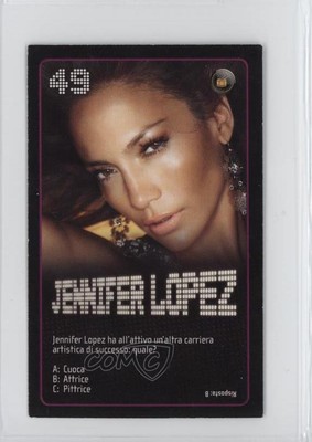 2010 Esselunga Starzone Jennifer Lopez #49 0w6