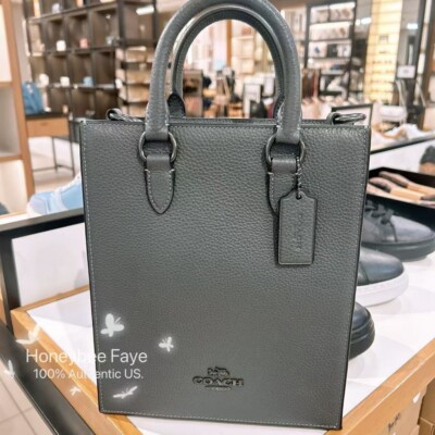 COACH グレー ディラントートバッグ NWT Coach MEN'S Dylan Tote In Colorblock Signature Canvas CP050