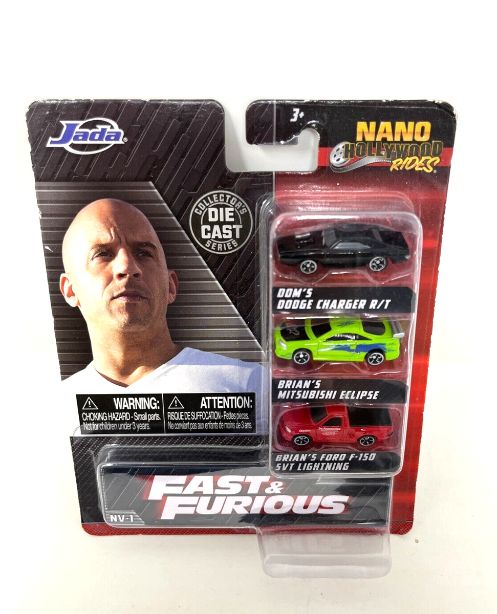 ミニカー JADA FAST&FURIOUS NANO HOLLYWOOD RIDES Fast & Furious