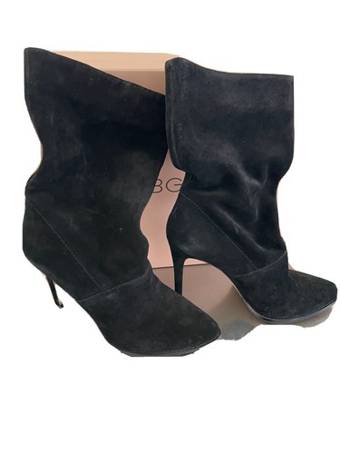 BCBG GENERATION BG-VALOR SUEDE BOOTS