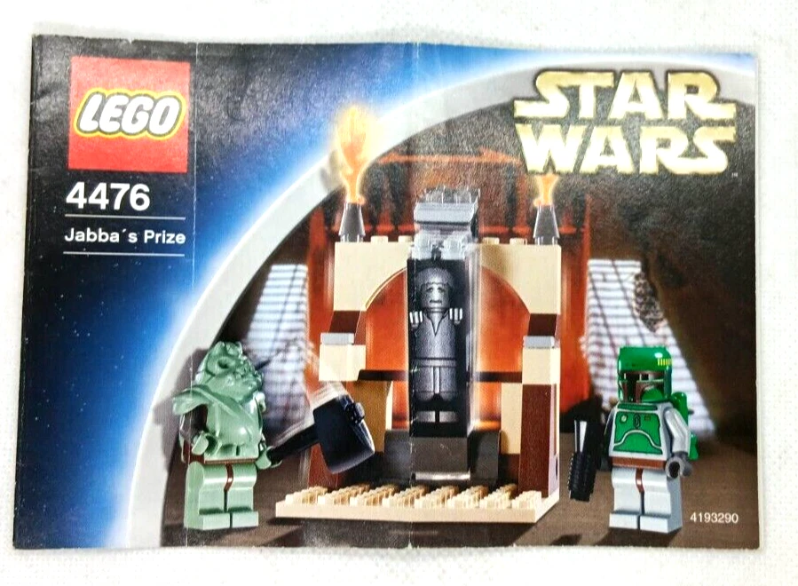 Star Wars LEGO 4476 Instructions Manual ONLY eBay