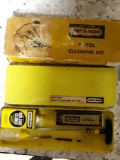 Vintage Metal Brite-Bore Deluxe Gun Cleaning Kit NO. 35 Pistol .38 Caliber