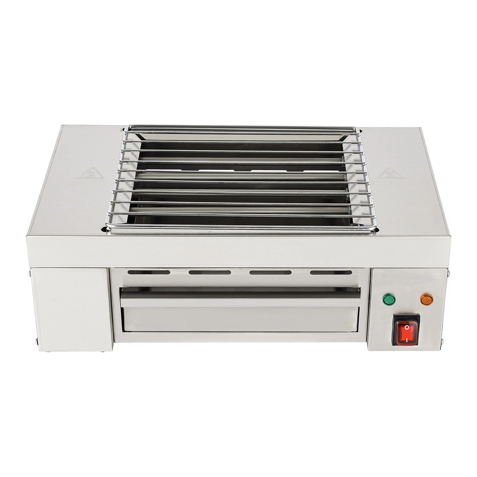 Commercial Electric Griddle Flat Top Grill Hot Plate BBQ Grill Countertop 1500W