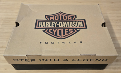 Harley Davidson Leather Motorcycle Boots Combat Cimarron 95203 Black Mens Sz 8.5 Harley Davidson Mens 8.5 Leather Motorcycle Boots Combat  main image 3