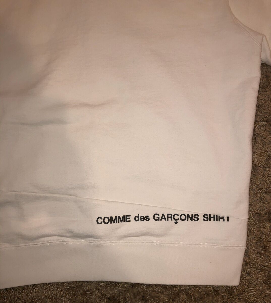 Supreme Comme des Garcons SHIRT Split Box Logo Hooded Sweatshirt