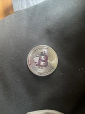 Bitcoin 1 oz .999 Fine Silver Round Crypto Commemorative BlockChaiN - APMEX