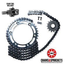 DID X Ring Steel Chain Tool Sprocket Kit 520 F17t & R40t ZVMX 118 Split Links