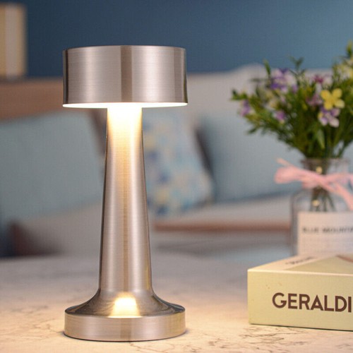 Touch Tischlampe Dimmbar USB Aufladbar LED Nachtlicht Farbwechse Nachttischlampe - Bild 16 von 52
