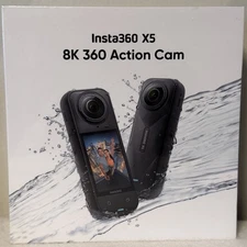 Insta360 X5 — 8K 360 Action Video Camera — Factory Sealed — NIB — Free Shipping!