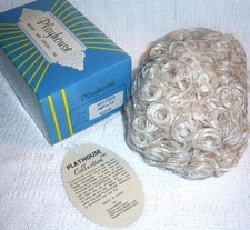 New NOS Playhouse Doll Wig - HEATHER White / LT LT BLONDE 10 - 11 LOTS OF CURLS