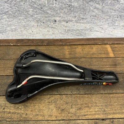 Vintage Avocet O2 Air 40R Saddle Seat Ti Titanium Rails Italy Road