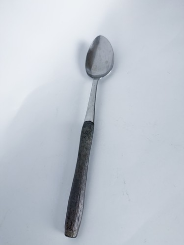Vintage AYCOCK Aluminium LANGER Griff SERVIERLÖFFEL 10,75" LANG - Bild 2 von 3
