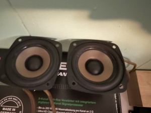 Tang Band W3-881SI 3” speakers