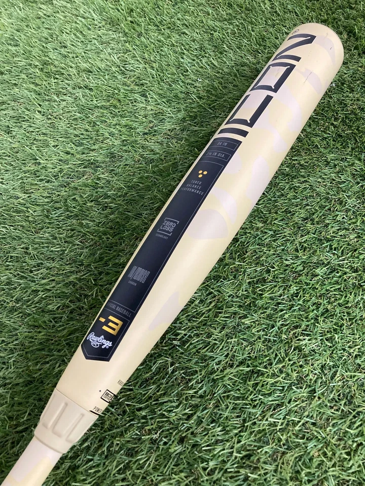 Bate BBCOR 2025 (-3) compuesto Rawlings Icon (2 5/8") Foto 2 de 4