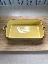 Vietri Handled Rectangular Baker Casserole Italian Stoneware 9 Inch Oven Safe