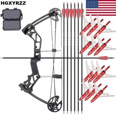 6Arrows Compound Bow Rapid Bow Shooter Launcher Hunting Shoting Orbital Archery 