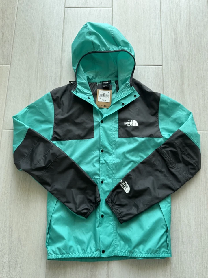 Chaqueta de montaña de temporada 1985 The North Face para hombre talla grande color géiser aguamarina Foto 2 de 4