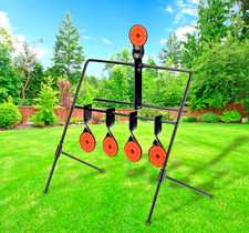 ARSUK 5-in 1 Air Rifle Shooting Swing Target Holders BB Airsoft Gun Pellets 15cm