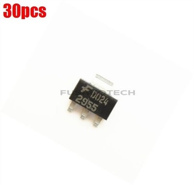 30Pcs Field Effect Transistor S8 SOT-223 2955 NDT2955 Ic New er #za