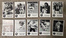 Complete 1981 Jogo CFL Stars of the Canadian Professional League Set