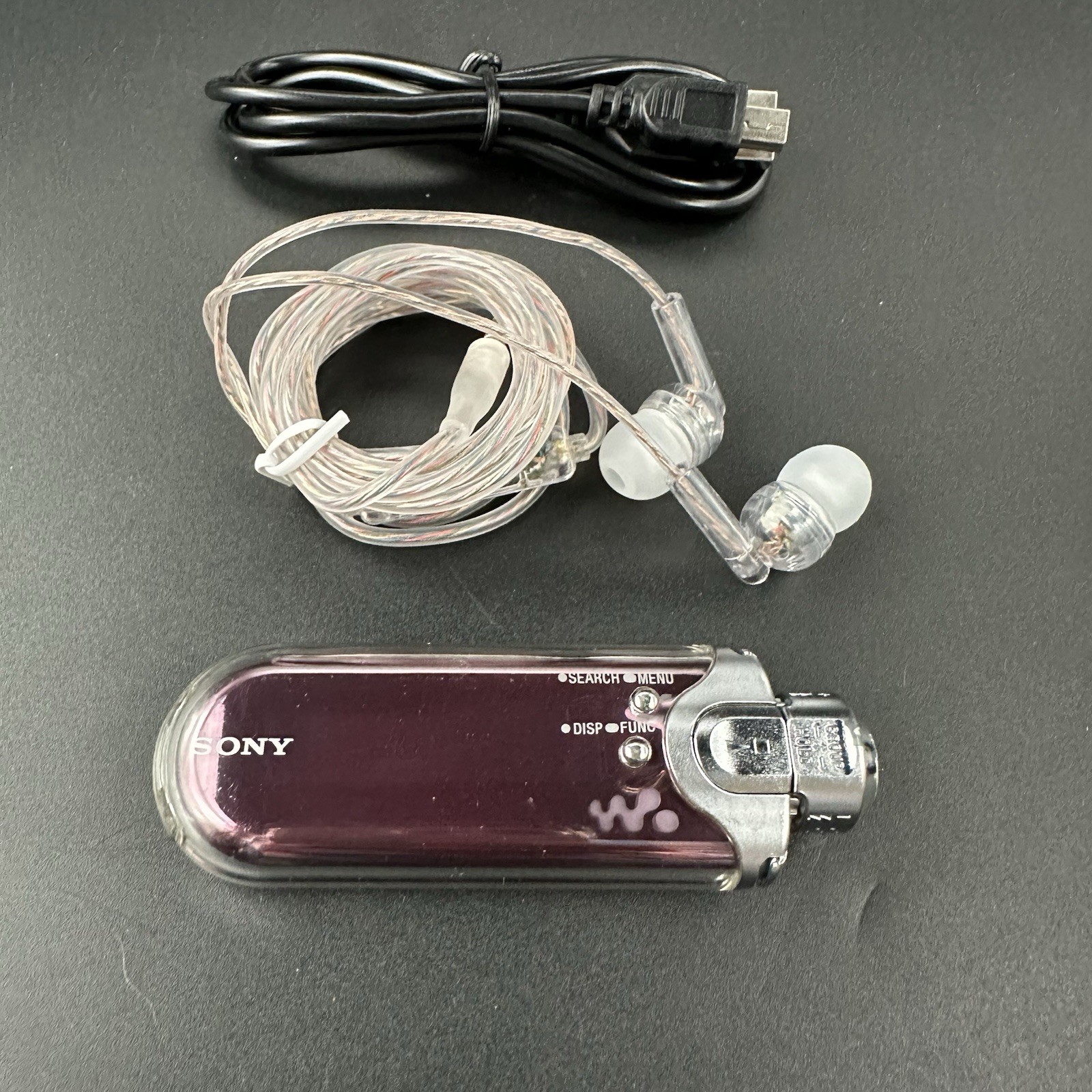 SONY NW-E505 Portable Audio Player Walkman 512 MB Pink Defect Present
