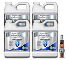 Colloidal Silver 1 one Gallon 128 oz 10ppm BEST DEAL 