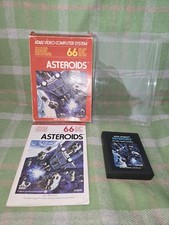 Atari 2600 Game ASTEROIDS CX2649 Complete and Protective Sleeve