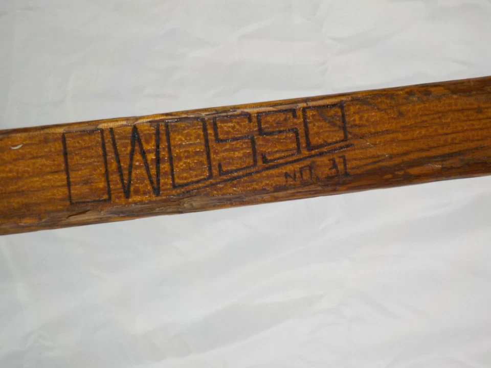 Rare Antique Owosso No. 31 Snow Shovel Vintage Wood Handle Steel Blade - Image 2 of 4