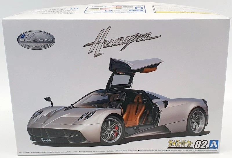 Kit Coche Modelo Aoshima Escala 1/24 58060 - Pagani Huayra '12 Foto 4 de 4