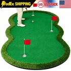 Garvee Golf Green Indoor Mat 10x5ft, Practice Golf Putting Mat for Home Putting