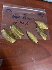 50 count Hammered Brass in size 4  Willow Lea...