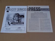 Hayley Mills - The Chalk Garden - 1964 UK Campaign Book + Press Release
