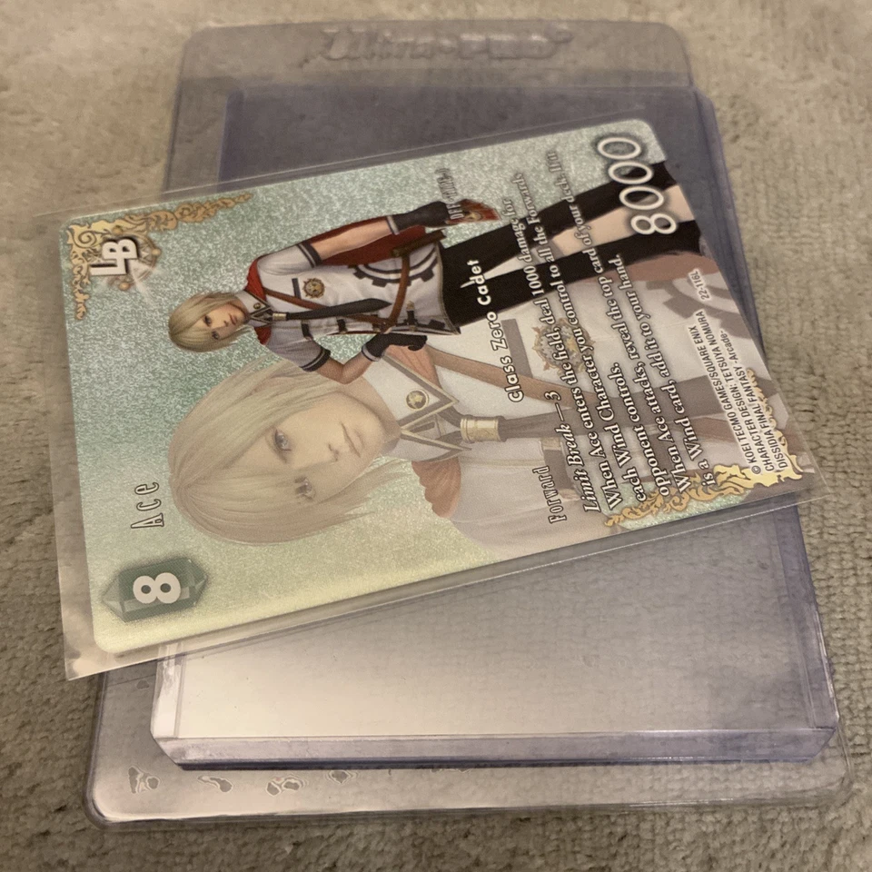 Final Fantasy TCG Journey Of Discovery Ace 22-116L Legacy Full Art Foil NM/M - Image 2 of 4