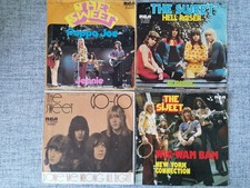 THE SWEET   4 Single-Schallplatten von 1972-1...