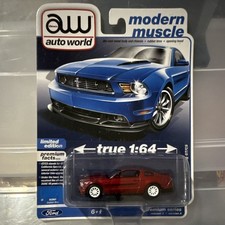 Auto World Modern Muscle UltraRed 2012 Ford Mustang GT/CS Red 1:64 Diecast