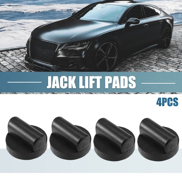 4 StüCk Gummi Wagenheber Hebeplatte Wagenheber Hebepunkt Pad Adapter FüR Audi-image