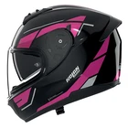 Nolan N60-6 Classic Urban Sincrono Black Fucsia Metal Grey