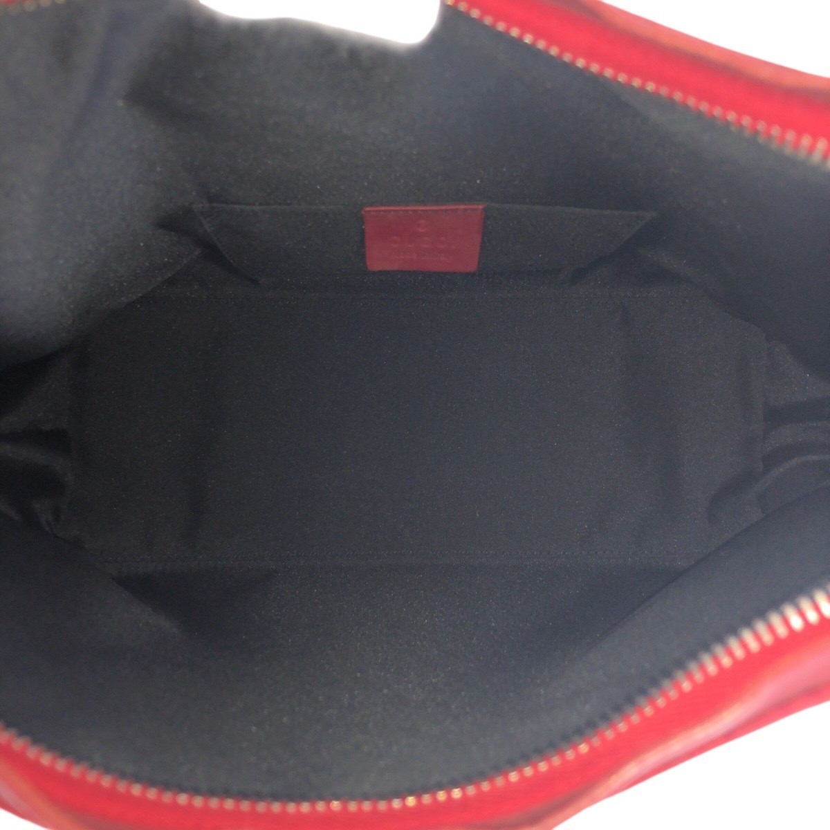 GUCCI Hobo Red Silver Hardware GG Canvas Leather 000 0602 Shoulder Bag Women s thumbnail 9