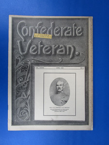 Civil War Confederate Veteran's Magazine, June, 1925; Neglected CSA History