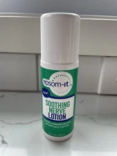 Epsom-It Soothing Epsom Salt Nerve Muscle Roll-on Lotion 3oz NEW