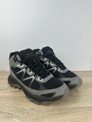 Merrell Tempo EXP Mid Waterproof Hiking Boots Men s 7.5 Gray Black J038275