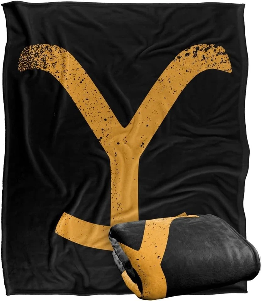 Lightweight Y Branding Logo Blanket, 50"x60" - Image 3 of 4
